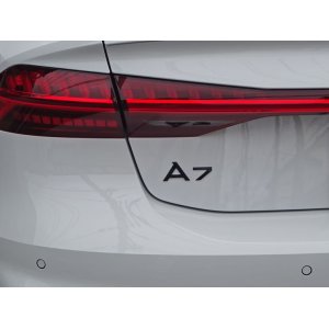 画像: Audi純正リア用A7ブラックエンブレム