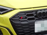 画像: Audi純正S3(8P,8V,GY)グリル用ブラックエンブレム