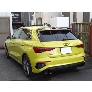 画像: AudiAG純正RS 3/S3/A3 S lineスポーツバック専用カーボンルーフスポイラー