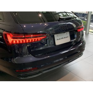 画像: Audi純正FL後A6/S6/RS 6(F2)用Gブラックテールゲートトリムセット