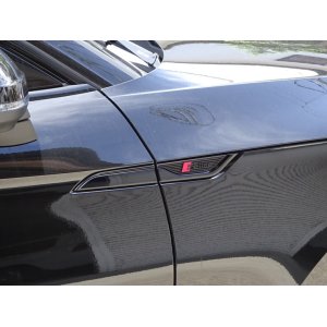 画像: AudiAG純正A5(F5)用ブラックS lineサイドエンブレムセット
