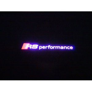 画像: Audi純正RSperformanceロゴカーテシLEDセット