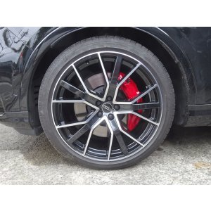 画像: AudiAG純正Q7用22インチ5Vスポークスターデザインアルミホイールセット