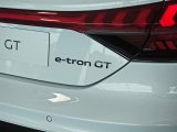 画像: AudiAG純正リア用2D e-tron GTブラックエンブレム
