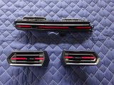 画像: AudiAG純正FL後RS 3(GY/8Y)用バナジウムルックエアベント3個セット