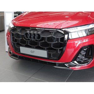 画像: Audi純正Q7(4M)2025年モデル以降フロント用2D4Ringsダークエンブレム