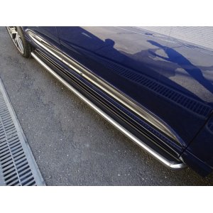 画像: アウディ純正Q7(4M)用ランニングボード左右セット