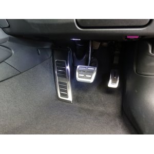 画像: Audi純正A5(FU)用RHDステンレスペダルセット