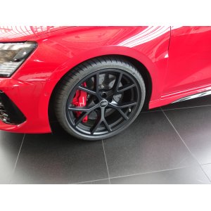画像: Audi純正RS 3(GY/8Y)専用マットブラック5スポークYデザインアルミホイール
