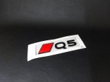 画像: AudiAG純正2Dリア用Q5ロゴブラックエンブレム