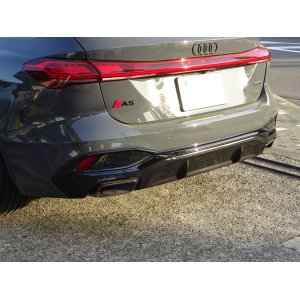画像: アウディ純正A5/S5(FU)グロスブラックディフューザートリム