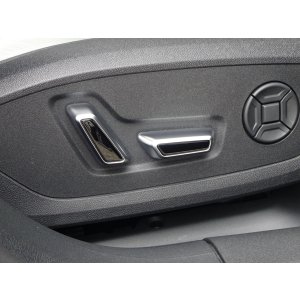 画像: Audi純正A5(FU)用シルバー/ハイグロスパワーシートスイッチ