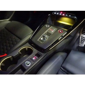 画像: G-Speed+Audi純正RS 3/S3/A3(GY/8Y)FL後用マルチカラー付きセンターコンソールセット