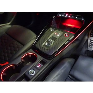 画像: Audi純正RS 3/S3/A3(GY/8Y)FL後用マルチカラー付きセンターコンソールセット