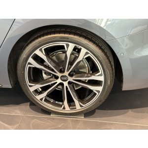 画像: Audi純正A5/S5(FU)用5ツインスポークブラックメタリックポリッシュトアルミホイールセット