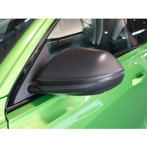 画像: AudiAG純正RS Q8 Performance用マットカーボンミラーハウジングセット