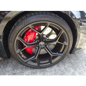 画像: AudiAG純正オールブラックセンターキャップ4個セット