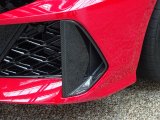 画像: AudiAG純正FL後RS 3(GY/8Y)用カーボンエアガイドグリルトリムセット
