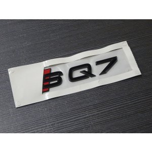 画像: Audi純正FL後リア用S Q7ブラックエンブレム