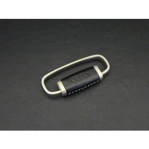 画像: (絶版)Audi純正メタル/レザーキーリング