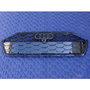 画像: アウディ純正A5(FU)用グロスブラックラジエーターグリル