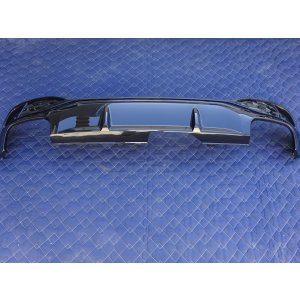 画像: アウディ純正A5(FU)用グロスブラックリアディフューザー