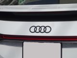 画像: アウディ純正Q4 e-tron(FZ/F4)リア純正流用2D4Ringsブラックエンブレム