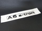画像: アウディ純正2Dリア用A6 e-tronロゴエンブレム