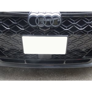 画像: G-Speedオリジナル・Audi純正流用RS 3(GY/8Y)用フルサイズフロントライセンスプレートブラケット