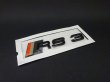 画像5: AudiAG純正FL後RS 3(GY/8Y)CompetitionLimited用RSロゴグリルエンブレム前後セット