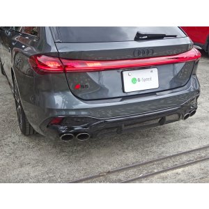 画像: AudiAG純正S5(FU)用グロスブラックリアディフューザー