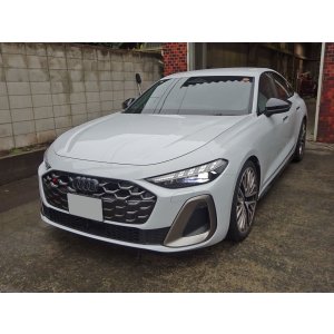 画像: AudiAG純正A5/S5(FU)用Sロゴ付きブラック/マグネシウムグレーフロントグリル