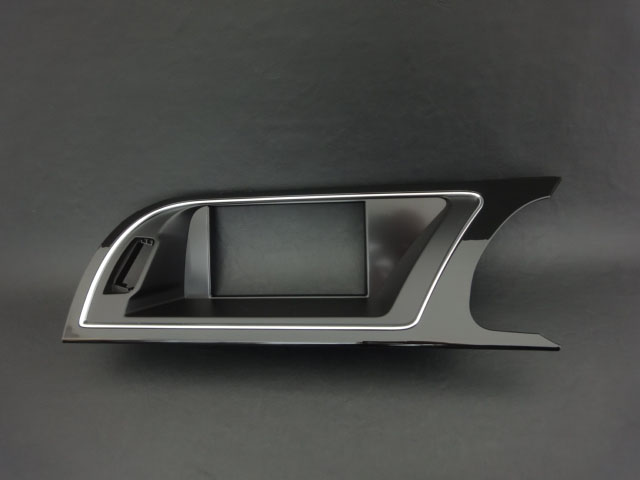 画像2: Audi純正S5/A5(8T)用ハイグロスブラックメーターパネル
