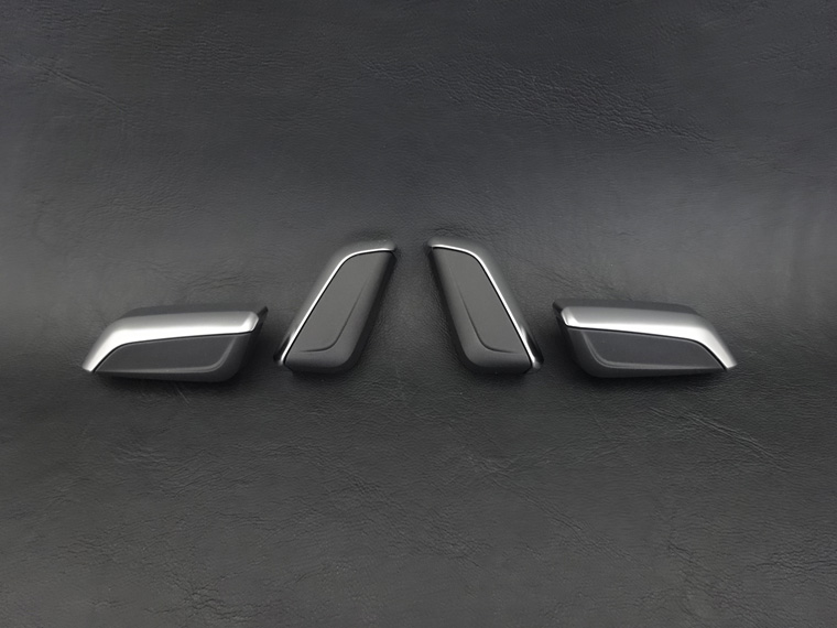 画像4: Audi純正A4(F4)/A5(F5)/Q5(FY)用シルバートリムパワーシートスイッチ