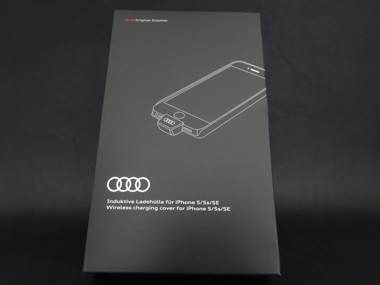 画像5: Audi純正iPhone5/5S/SE用qi規格充電ケース