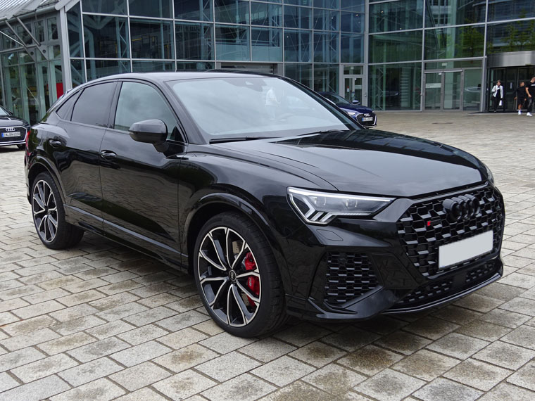 画像2: Audi純正RS Q3(F3)専用21インチ5Vスポークポリゴンデザインアルミセット