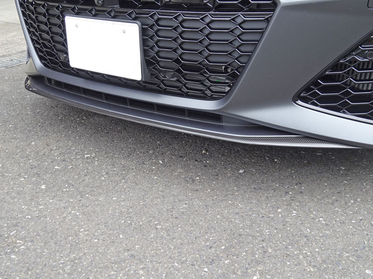 画像1: Audi純正RS 7/RS 6(F2)用カーボンフロントロアスポイラー