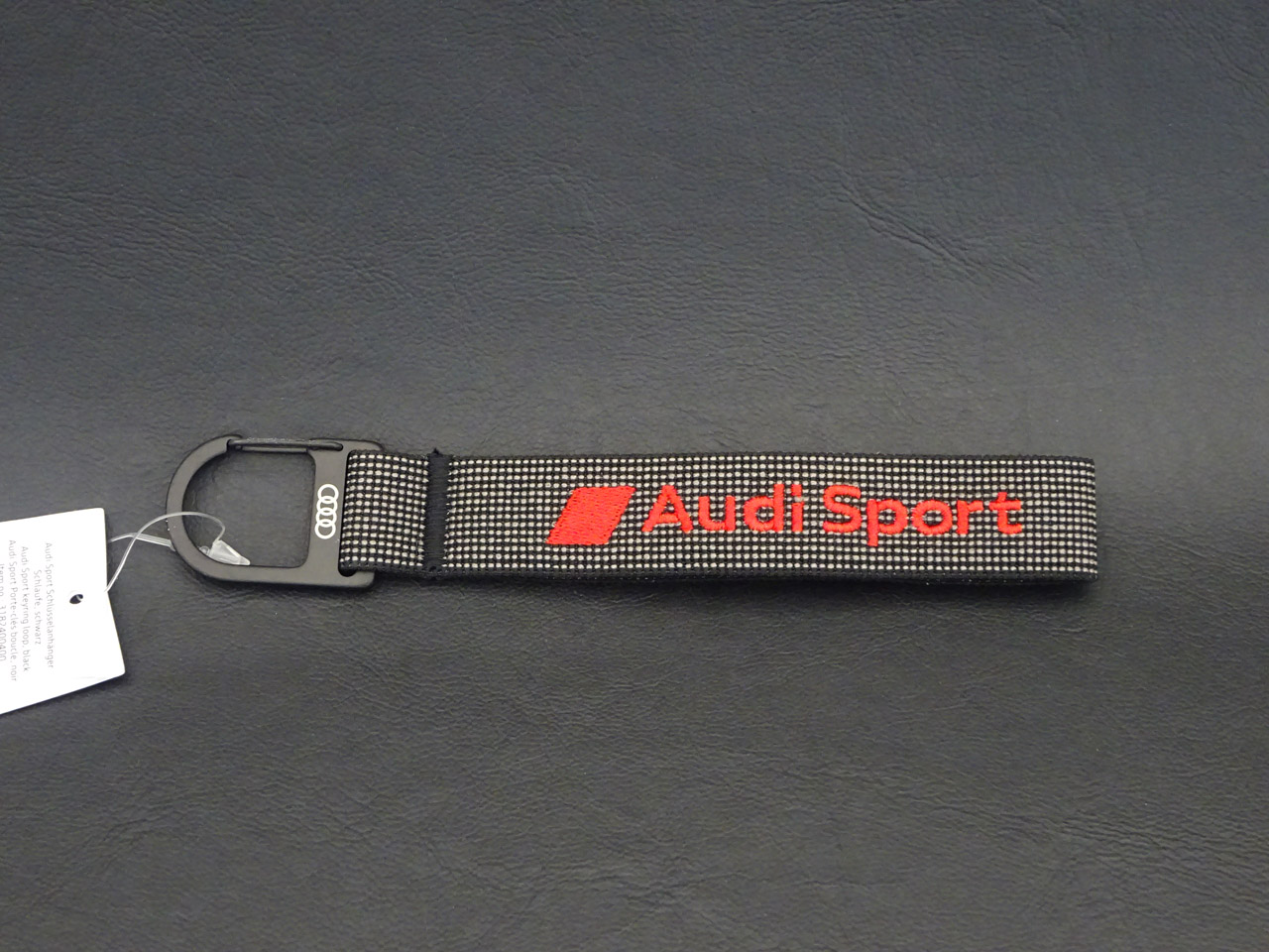 画像1: Audi純正Audi Sport ループキーリング