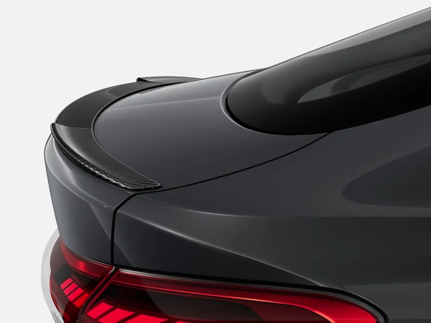 画像1: AudiAG純正A6/S6 e-tron(GH)スポーツバック専用カーボントランクスポイラー