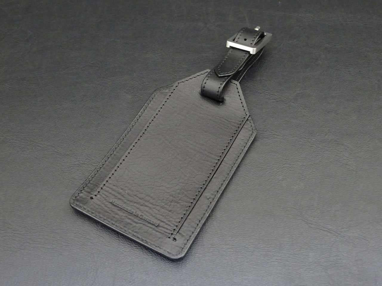 画像3: (絶版)AudiAG純正ハンドメイドナッパレザーラゲージタグ