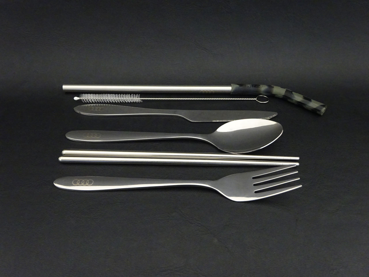 画像1: (絶版)AudiAG+mizu純正カトラリーセット