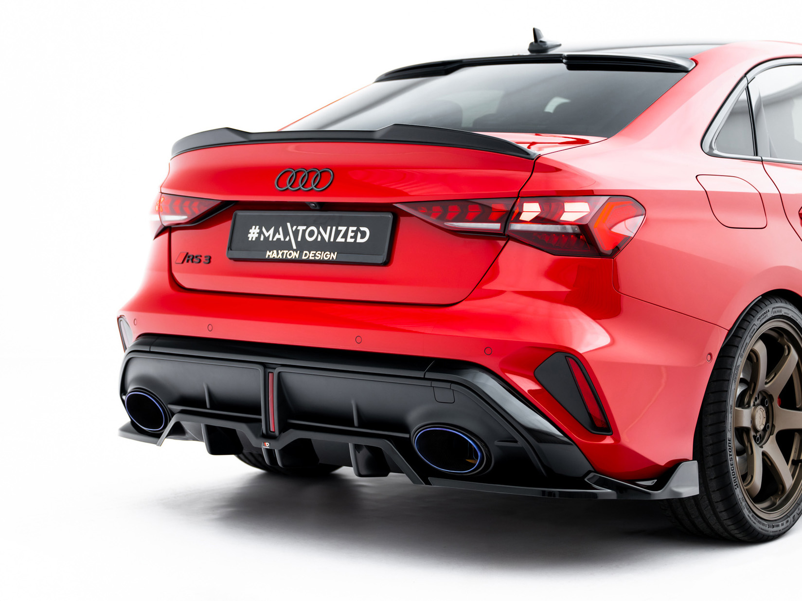 セダン用リアスプリッター・バージョン2