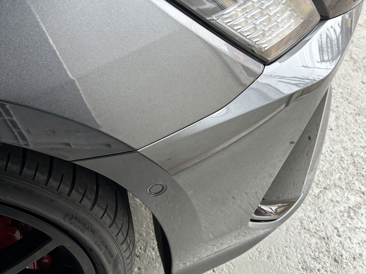 ボディとの合わせ目もピッタリです