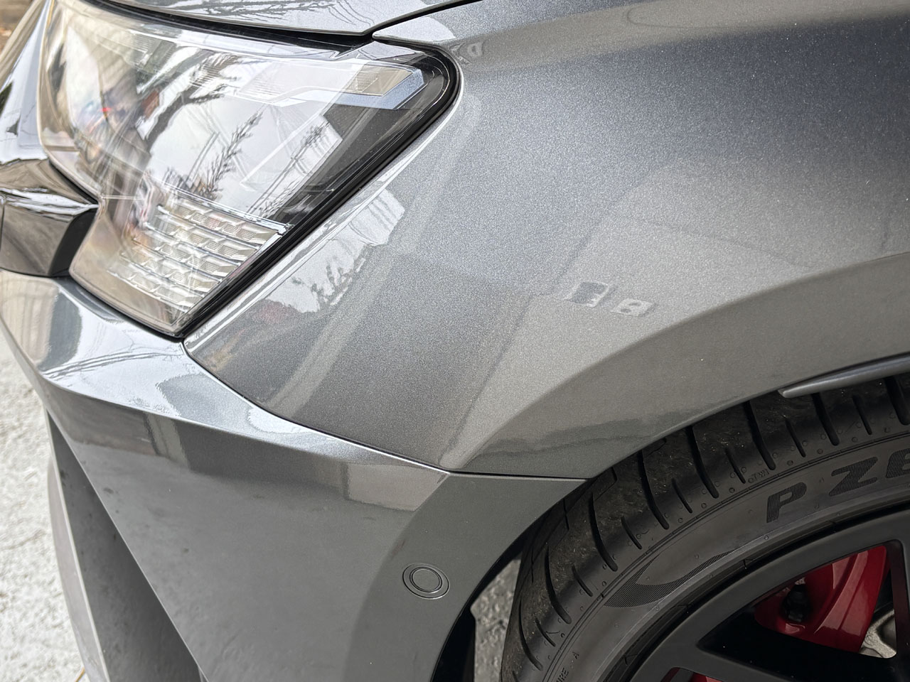 パーキングセンサーは移設